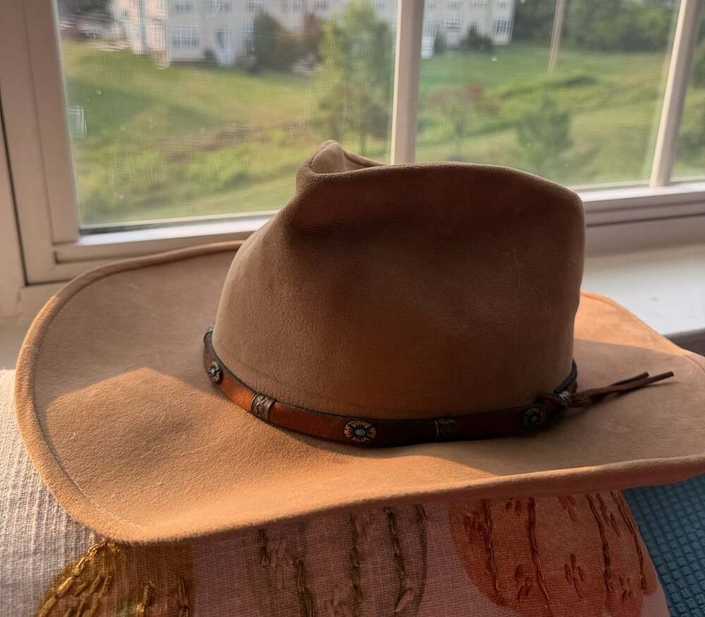 Bailey Western Yukon U-Rollit Felt Cowboy Hat Tan Size 7 1/8